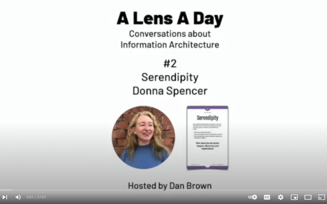 A Lens A Day #2 – Serendipity – Donna Spencer